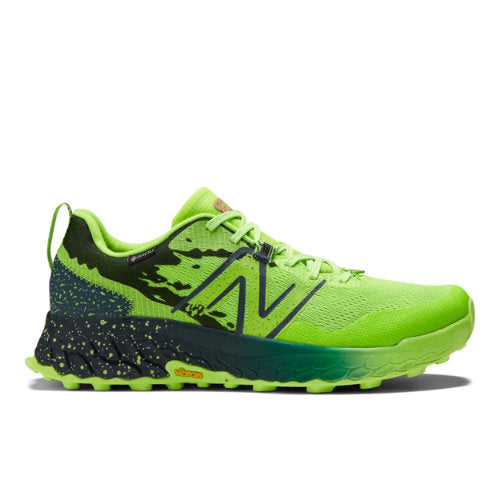 New Balance Men's Fresh Foam X Hierro v7 GTX in Green/Blue Synthetic, 