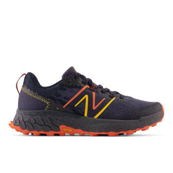 New Balance Men's Fresh Foam X Hierro v7 in Grey/Orange/Yellow/Blue Synthetic, 