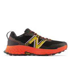 New Balance Men's Fresh Foam X Hierro v7 GTX in Grey/Orange Synthetic, 