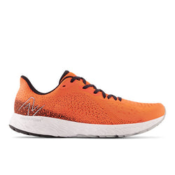 New Balance Men's Fresh Foam X Tempo v2 in Orange/Black/Grey Textile, 