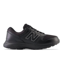 New Balance Men's 550 v4 in Black Synthetic, X-Wide