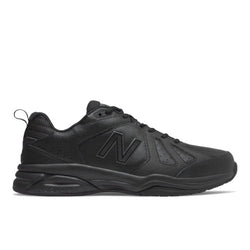 New Balance 624v5 in Black Leather, size 17.5