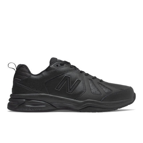 New Balance 624v5 in Black Leather, size 19.5 Wide