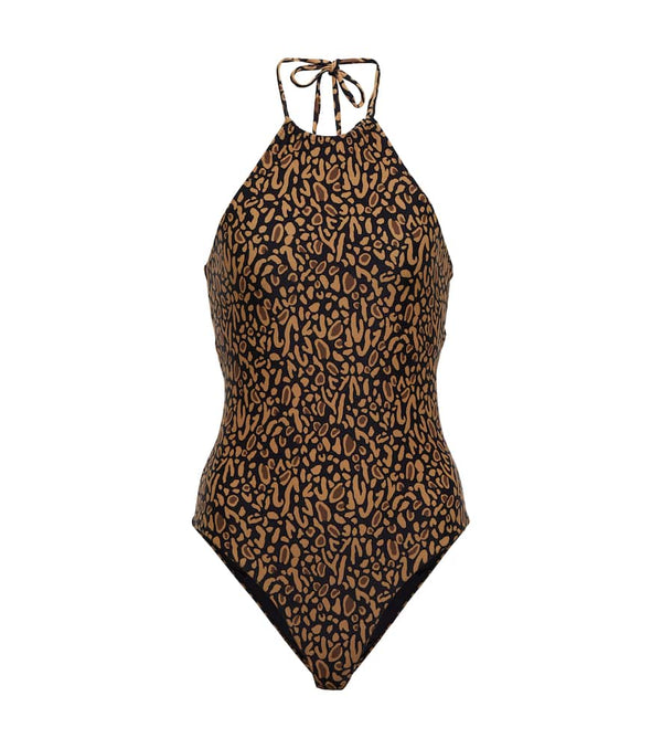 Nanushka Daylin leopard-print swimsuit