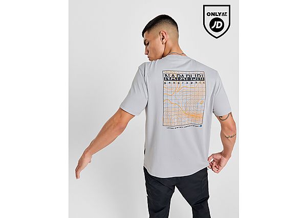 Napapijri Contour T Shirt  Grey