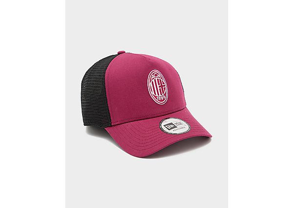 New Era AC Milan E Frame Trucker Cap  Pink