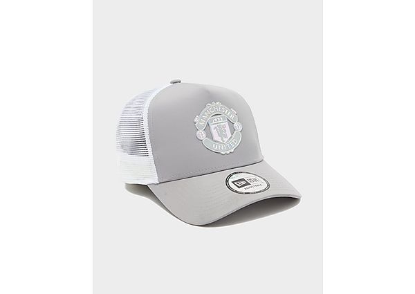 New Era Manchester United E Frame Trucker Cap  Grey