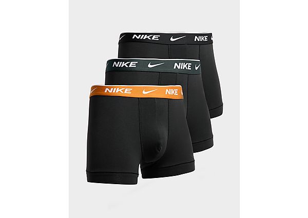 Nike 3 Pack Essential Micro Trunks  Black