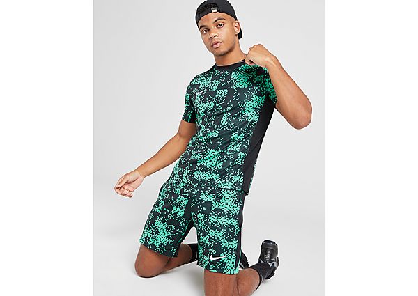 Nike Academy All Over Print Shorts  Green