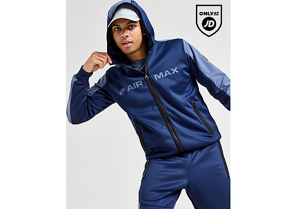 Nike Air Max Polyknit Full Zip Hoodie  Navy