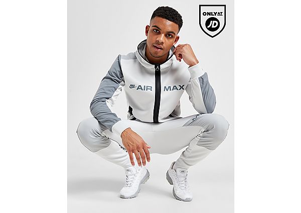 Nike Air Max Polyknit Full Zip Hoodie  White