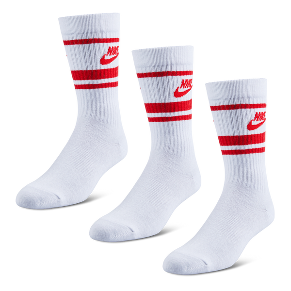 Nike Everyday Essential Crew 3 Pack Socks White 