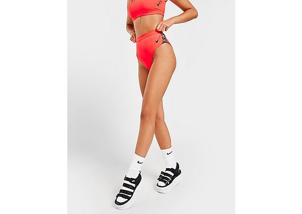 Nike Sneakerkini Cheeky Bikini Bottoms  Red