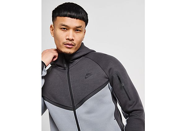 Nike Tech Fleece Full Zip Hoodie  Grey