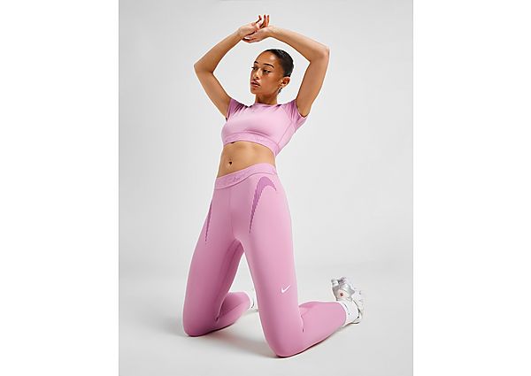 Nike Training Pro Leggings  Pink