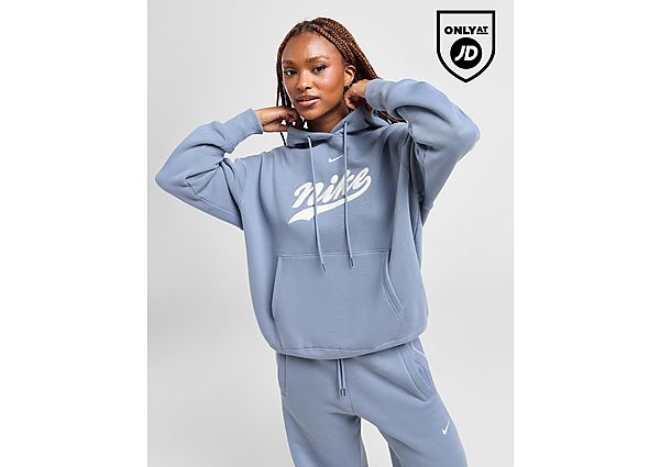 Nike Trend Logo Overhead Hoodie  Blue