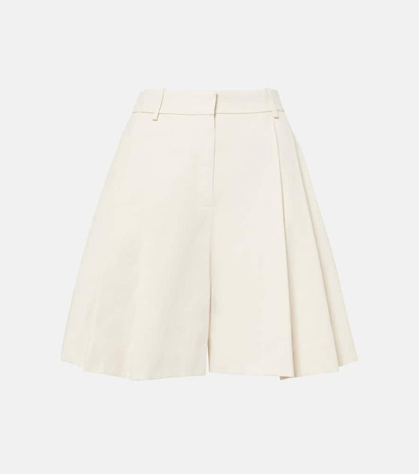 Nina Ricci Cotton canvas shorts