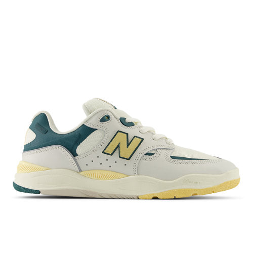 New Balance NB Numeric Tiago Lemos 1010 in White Green Suede Mesh