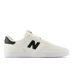 New Balance Men's NB Numeric 272 in White/Black Suede/Mesh, 