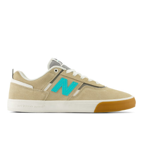 New Balance Men's NB Numeric Jamie Foy 306 in Beige/Blue Suede/Mesh, 