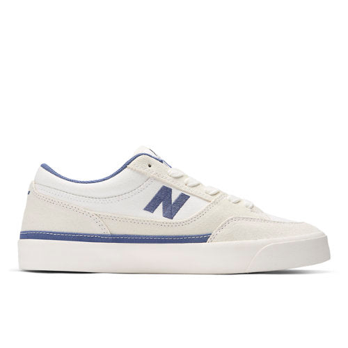 New Balance NB Numeric Franky Villani 417 Low in White Blue Suede Mesh