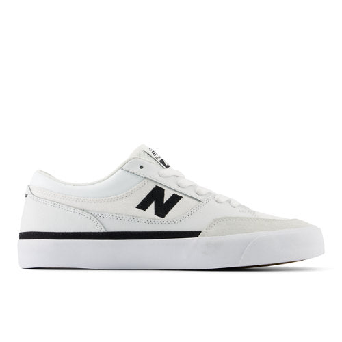 New Balance NB Numeric Franky Villani 417 Low in White Black Suede Mesh