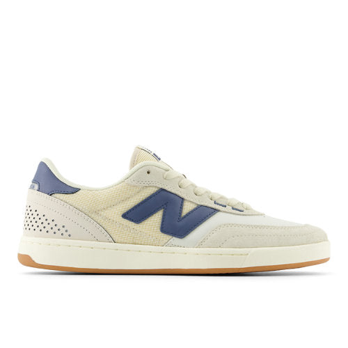 New Balance NB Numeric 440 V2 in White Blue Suede Mesh