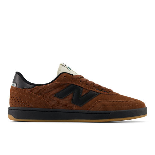 New Balance Men's NB Numeric 440 V2 in Brown/Black Suede/Mesh, 