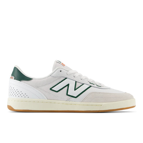 New Balance NB Numeric 440 V2 in White Green Suede Mesh