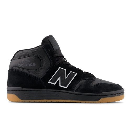 New Balance NB Numeric 480 High in Black Beige Leather