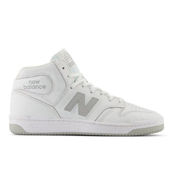 New Balance NB Numeric 480 High in White Grey Leather