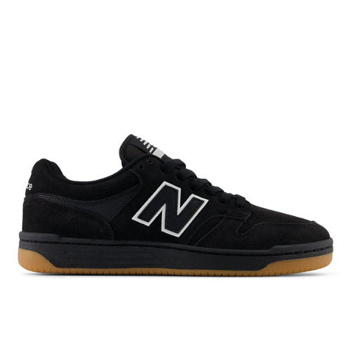 New Balance NB Numeric 480 in Black White Leather