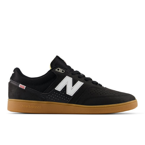 New Balance Men's NB Numeric Brandon Westgate 508 in Black/Beige Suede/Mesh, 