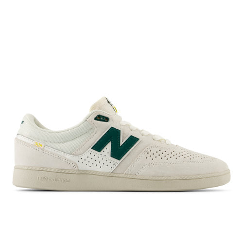 New Balance NB Numeric Brandon Westgate 508 in White Green Suede Mesh