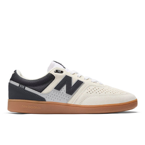 New Balance NB Numeric Brandon Westgate 508 in White Black Suede Mesh