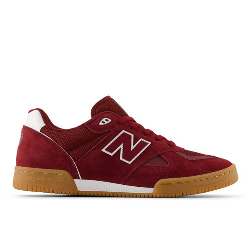 New Balance NB Numeric Tom Knox 600 in Red White Suede Mesh