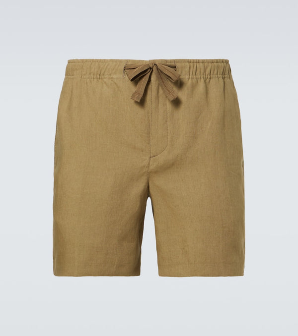 Orlebar Brown Alex linen Bermuda shorts