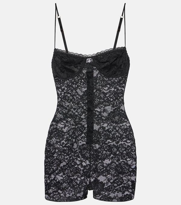 Oséree O-Lover lace playsuit