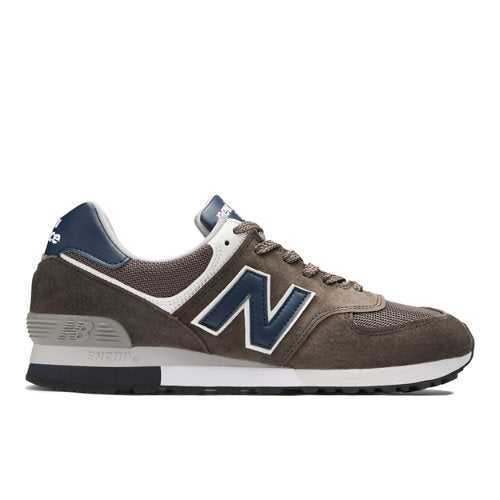 New Balance MADE in UK 576 in Brown Blue Grey Suede Mesh