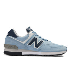 New Balance MADE in UK 576 in Blue Grey Suede Mesh