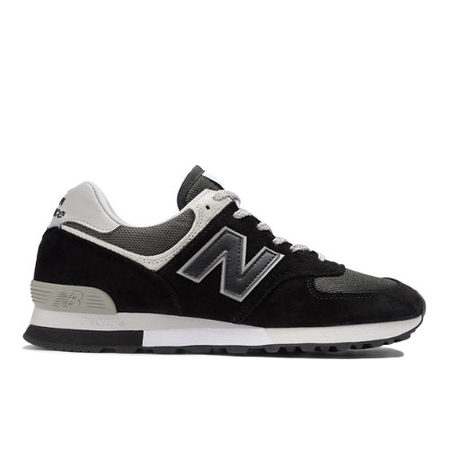 New Balance MADE in UK 576 in Black Grey Suede Mesh