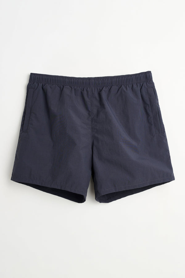 Our Legacy Drape Tech Nylon Trunks Deep Sea Beach