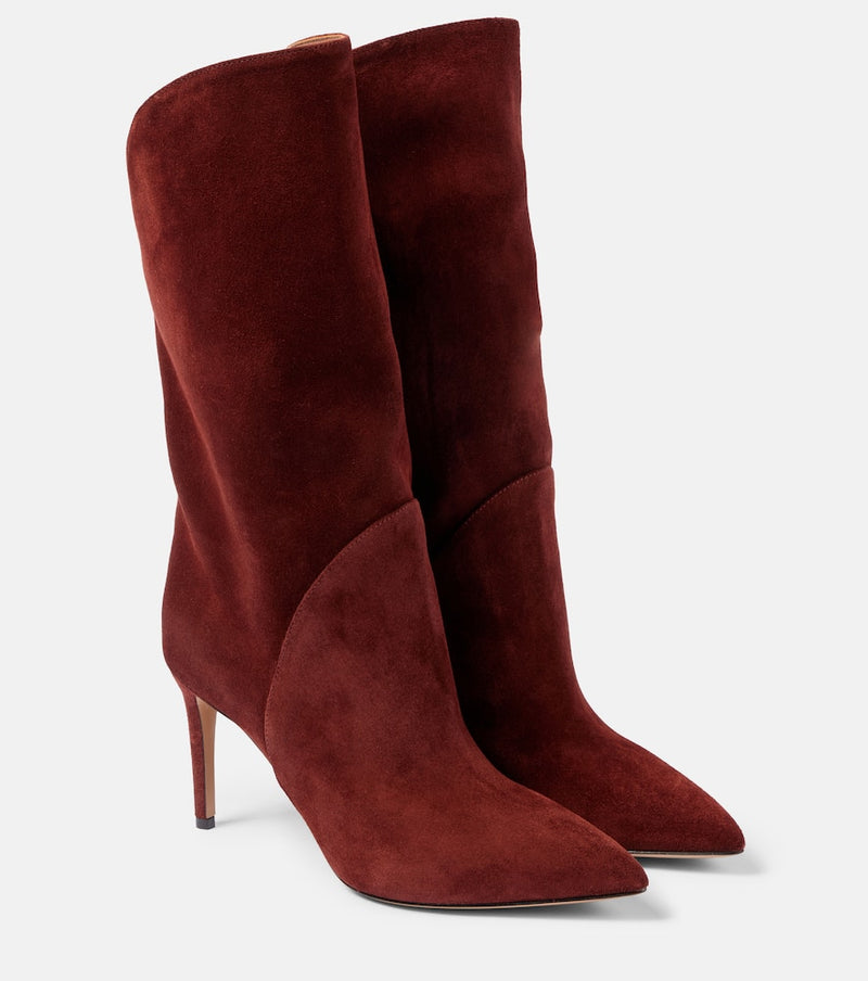 Paris Texas Gaia 85 suede boots