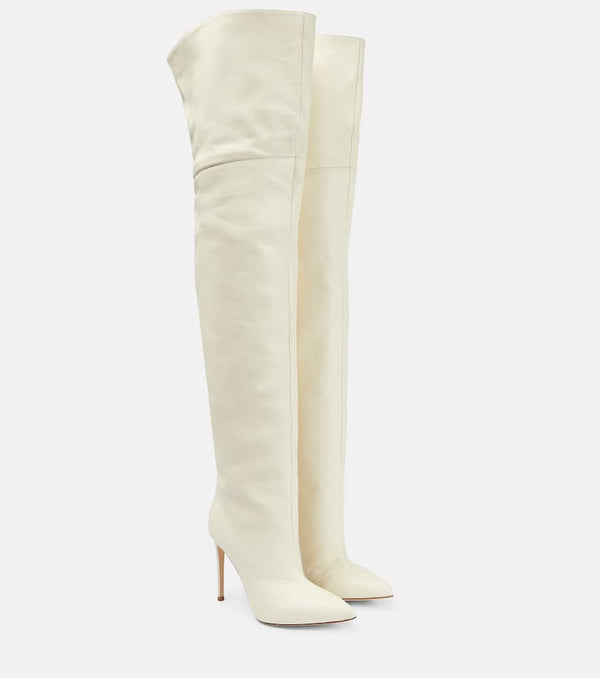 Paris Texas Leather over-the-knee boots