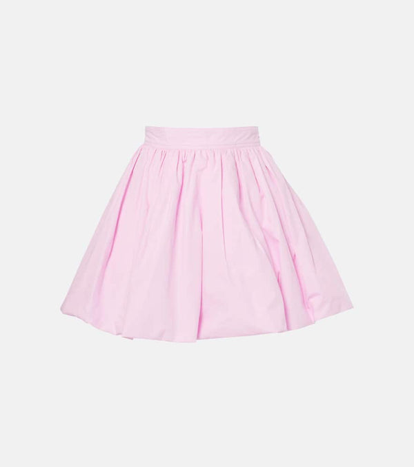 Patou Cotton miniskirt