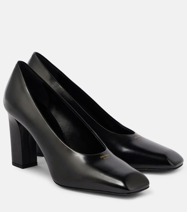 Prada 85 leather pumps