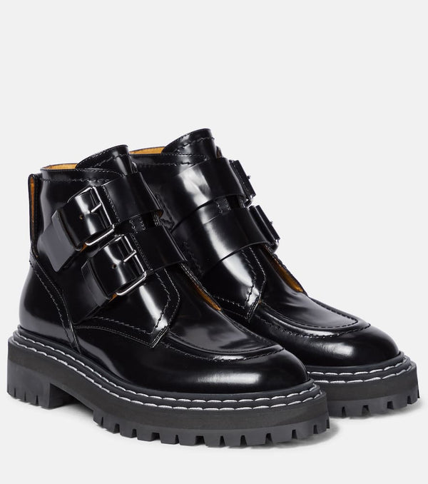 Proenza Schouler Leather biker boots