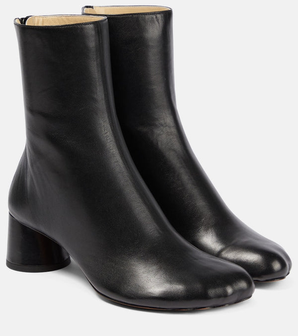 Proenza Schouler Sculpt leather ankle boots