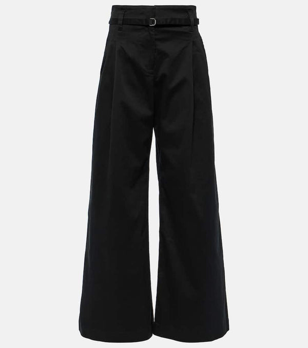 Proenza Schouler White Label Raver cotton-blend wide-leg pants