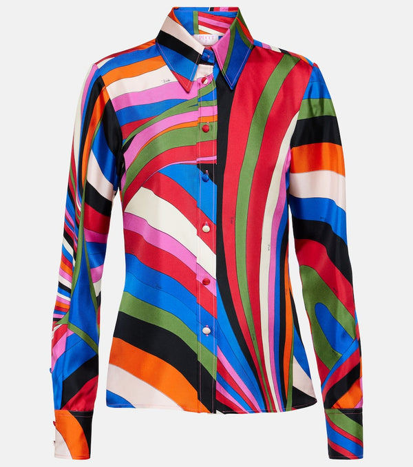 Pucci Iride silk shirt